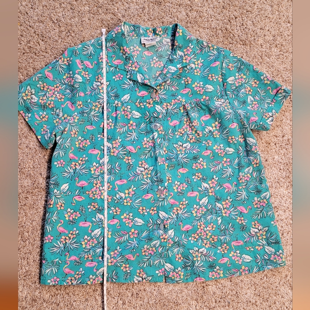 🦩Floral Flamingo House Coat🦩🌺